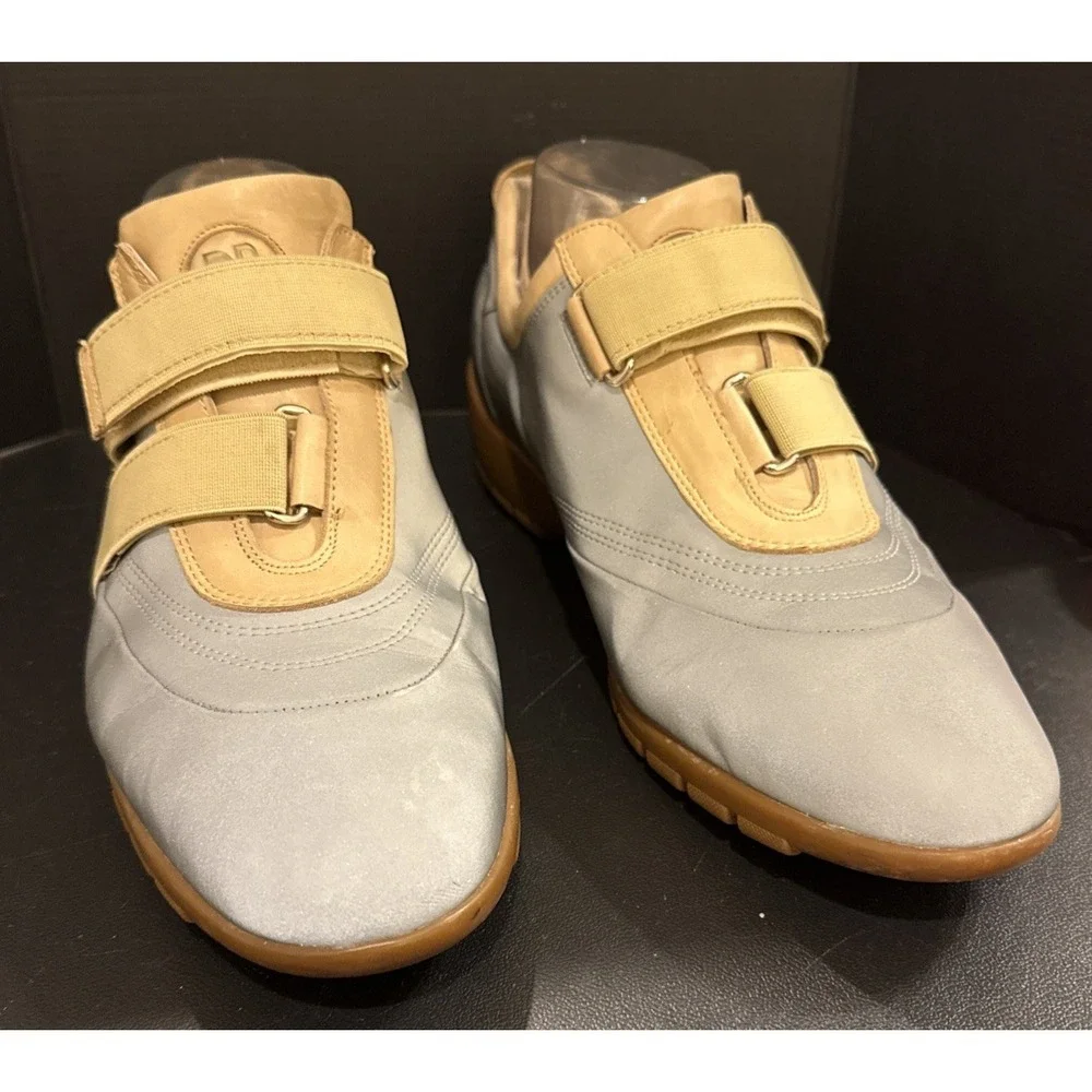 Donald Pliner 11 M Sport‎ Travel Air Touch System Italy Hook Loop Loafers READ